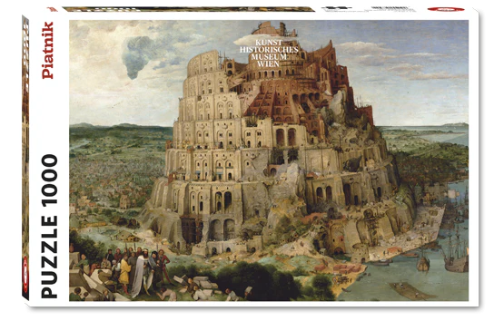 Bruegel - Tower of Babel 1000 Piece Puzzle