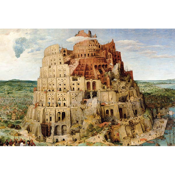 Bruegel - Tower of Babel 1000 Piece Puzzle - Image 2
