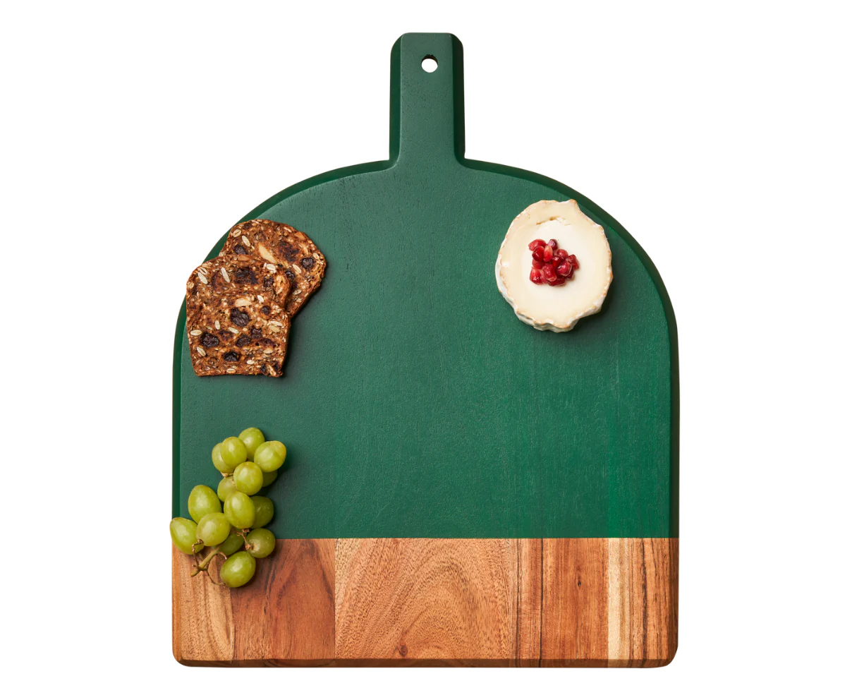 15" x 12" Acacia Bevel Board in Green