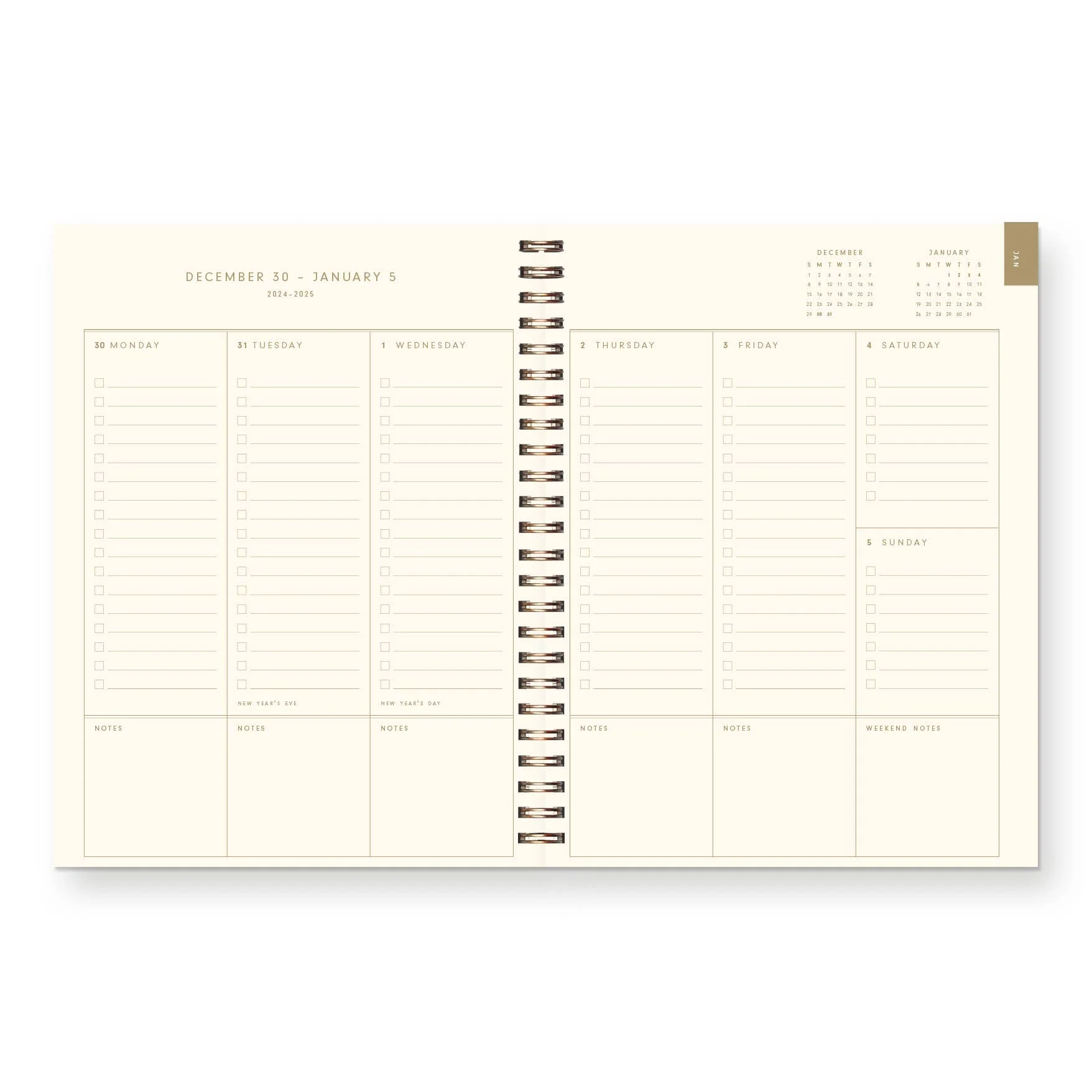 2026 Classic Frame Dated Planner : Calendar Year - Image 3