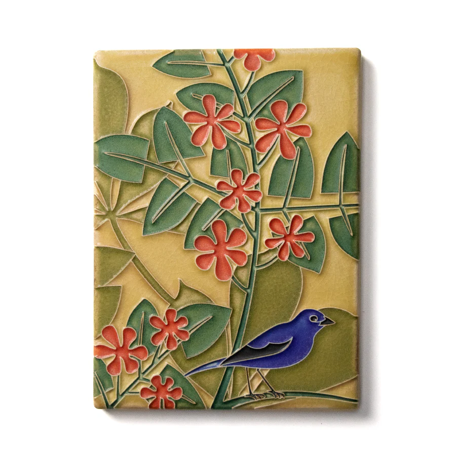 Motawi 6X8 Bluebird Art Tile