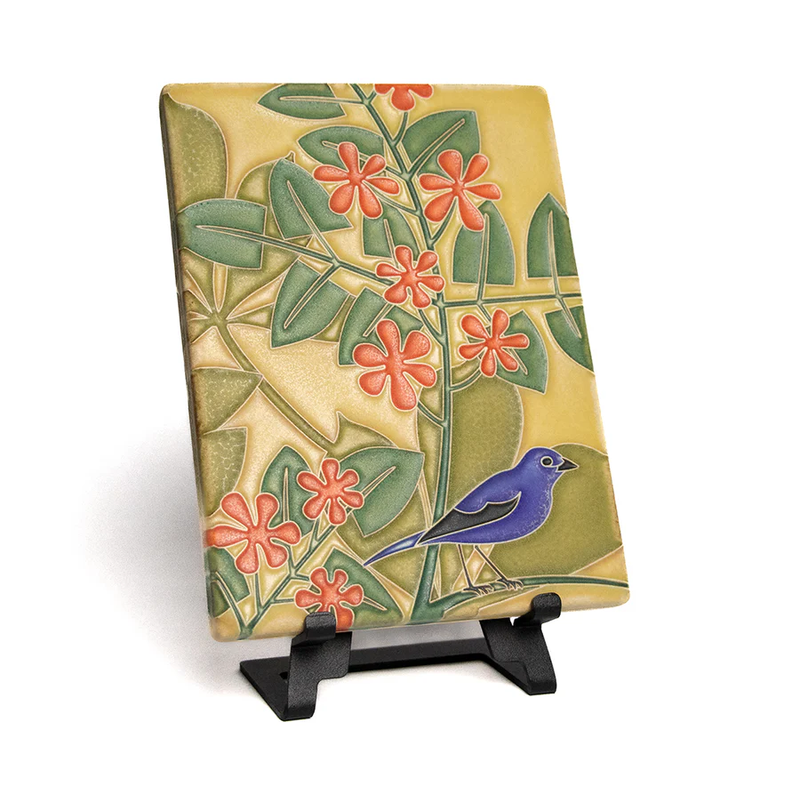 Motawi 6X8 Bluebird Art Tile - Image 2