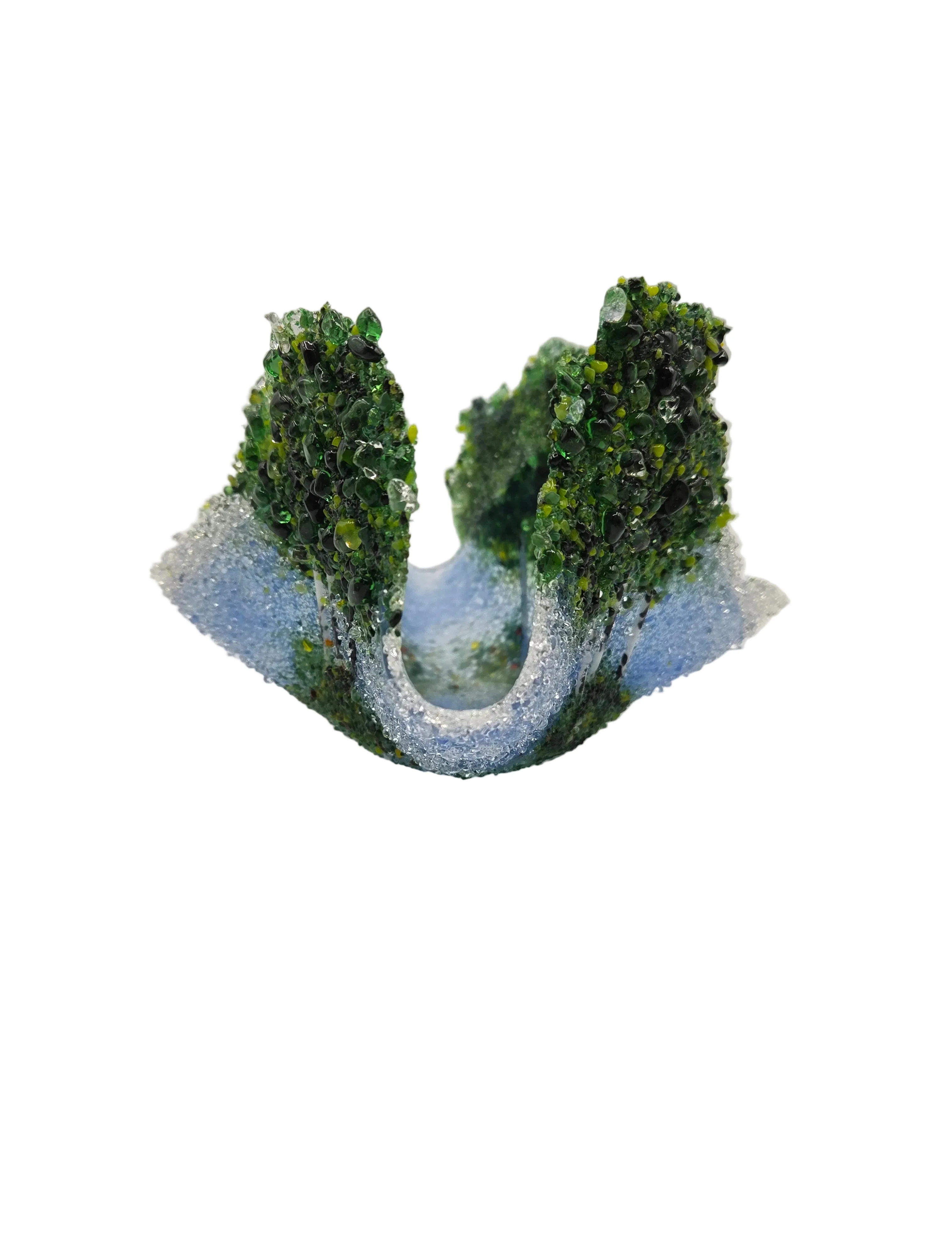Blue Green Aspen Votive
