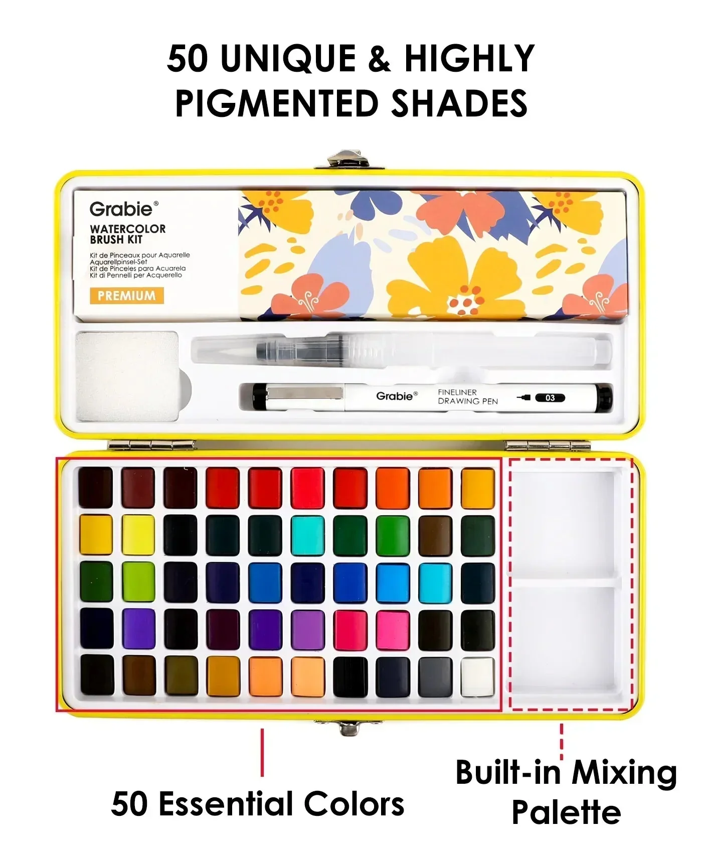 All-In-One Watercolor Set of 50 - Image 3