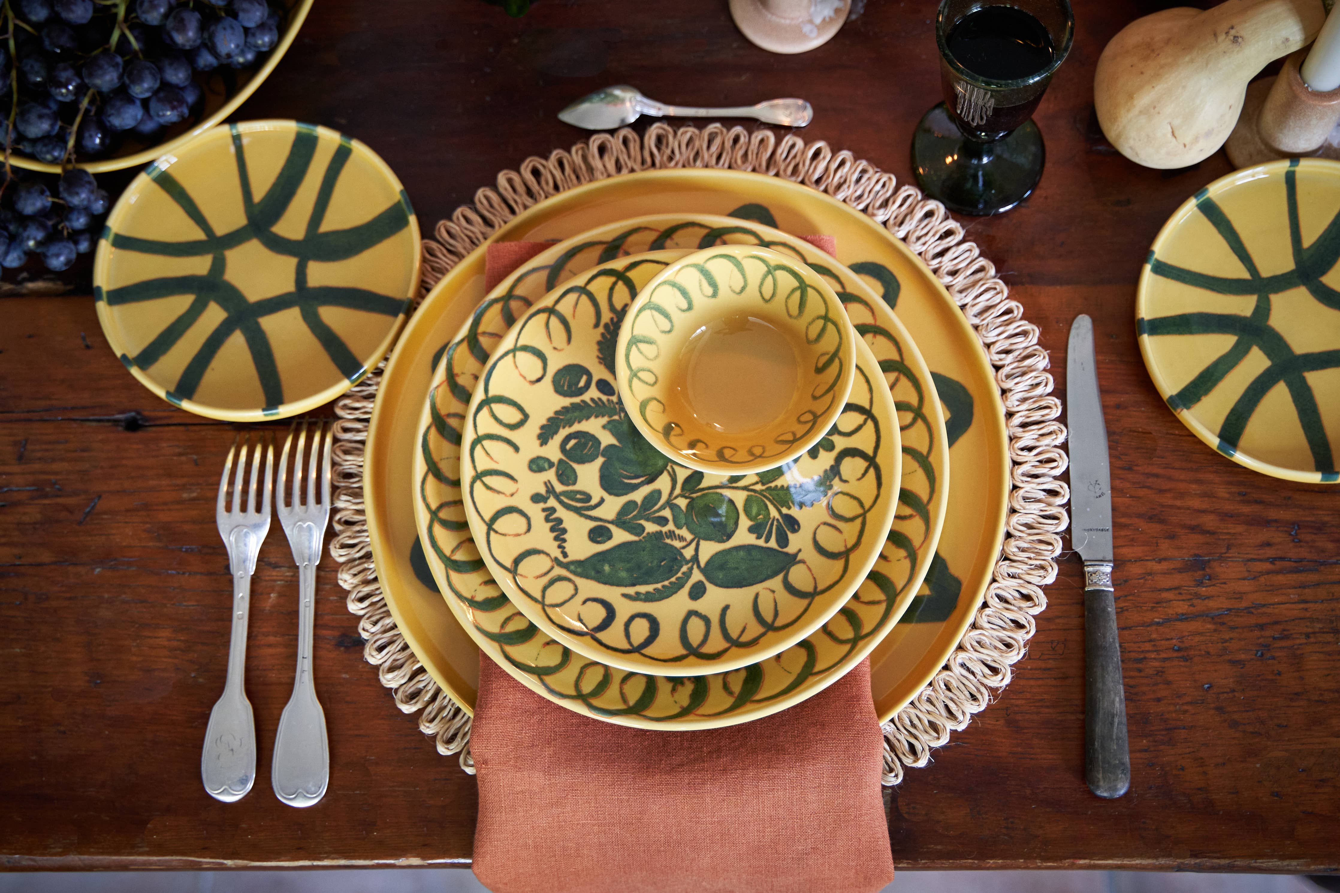 Amalfi Berry Bowl Mustard - Image 5