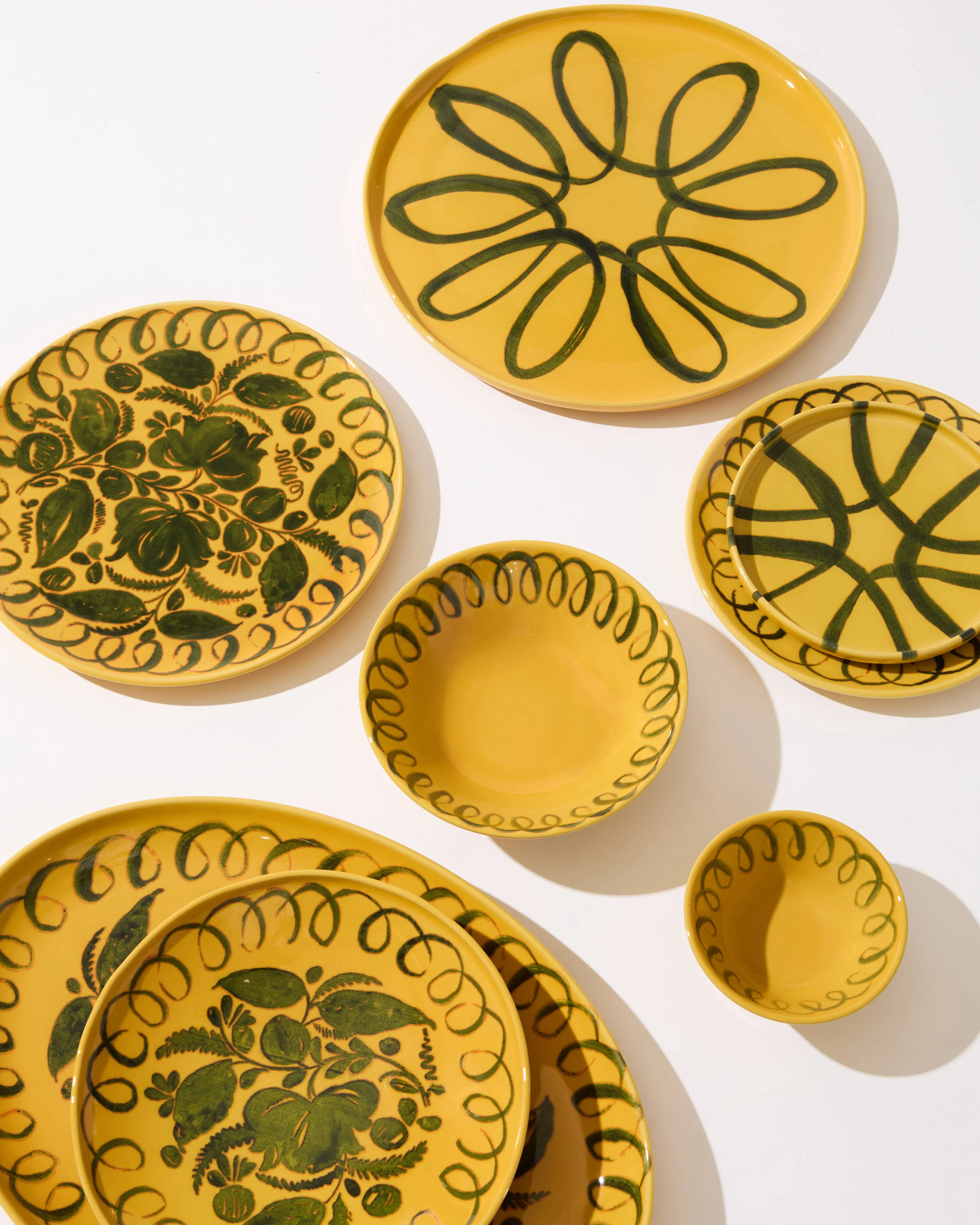Amalfi Dinner Plate Mustard - Image 3