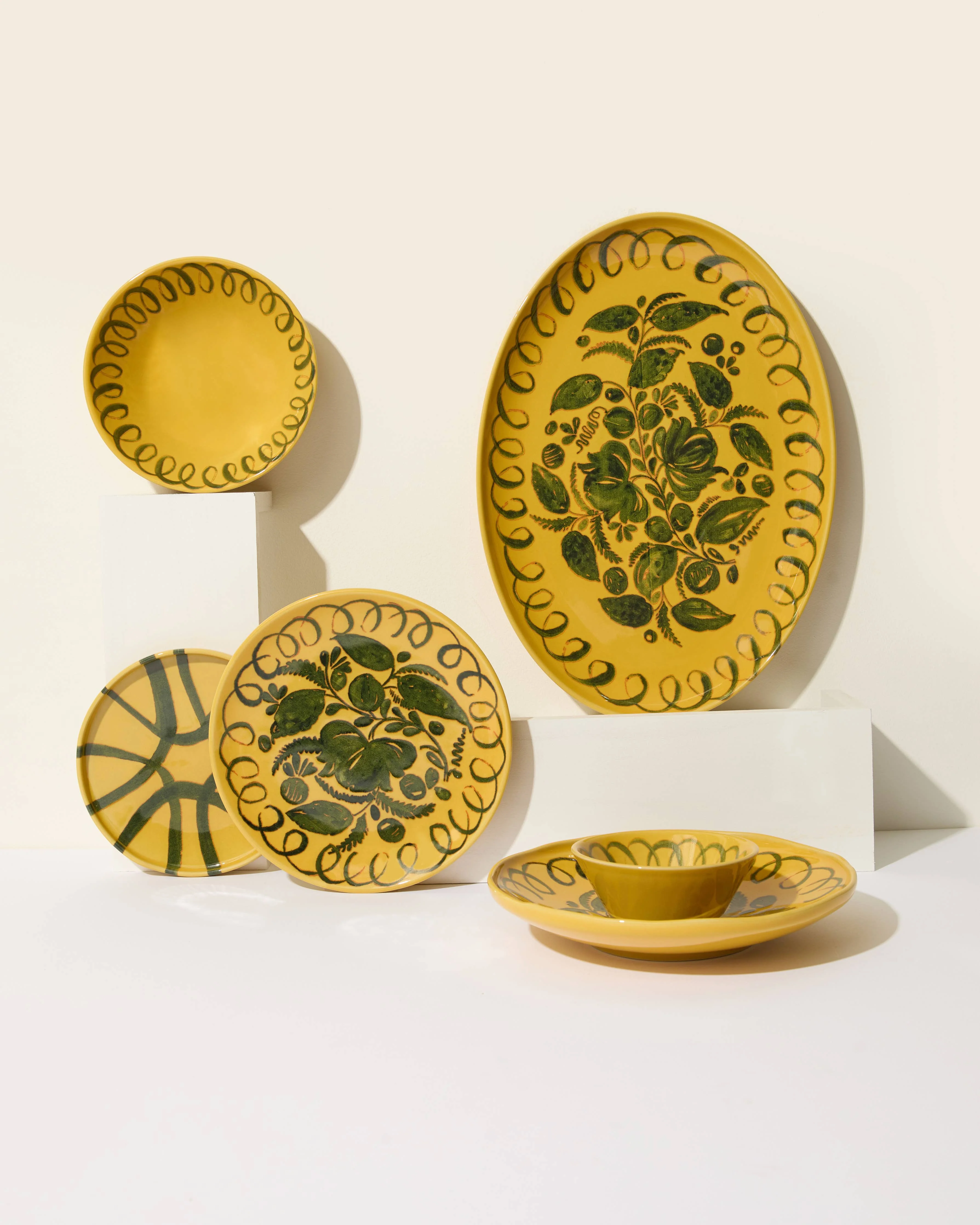 Amalfi Pasta Bowl Mustard - Image 3
