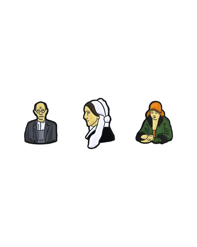 American Art Set of 3 pins
