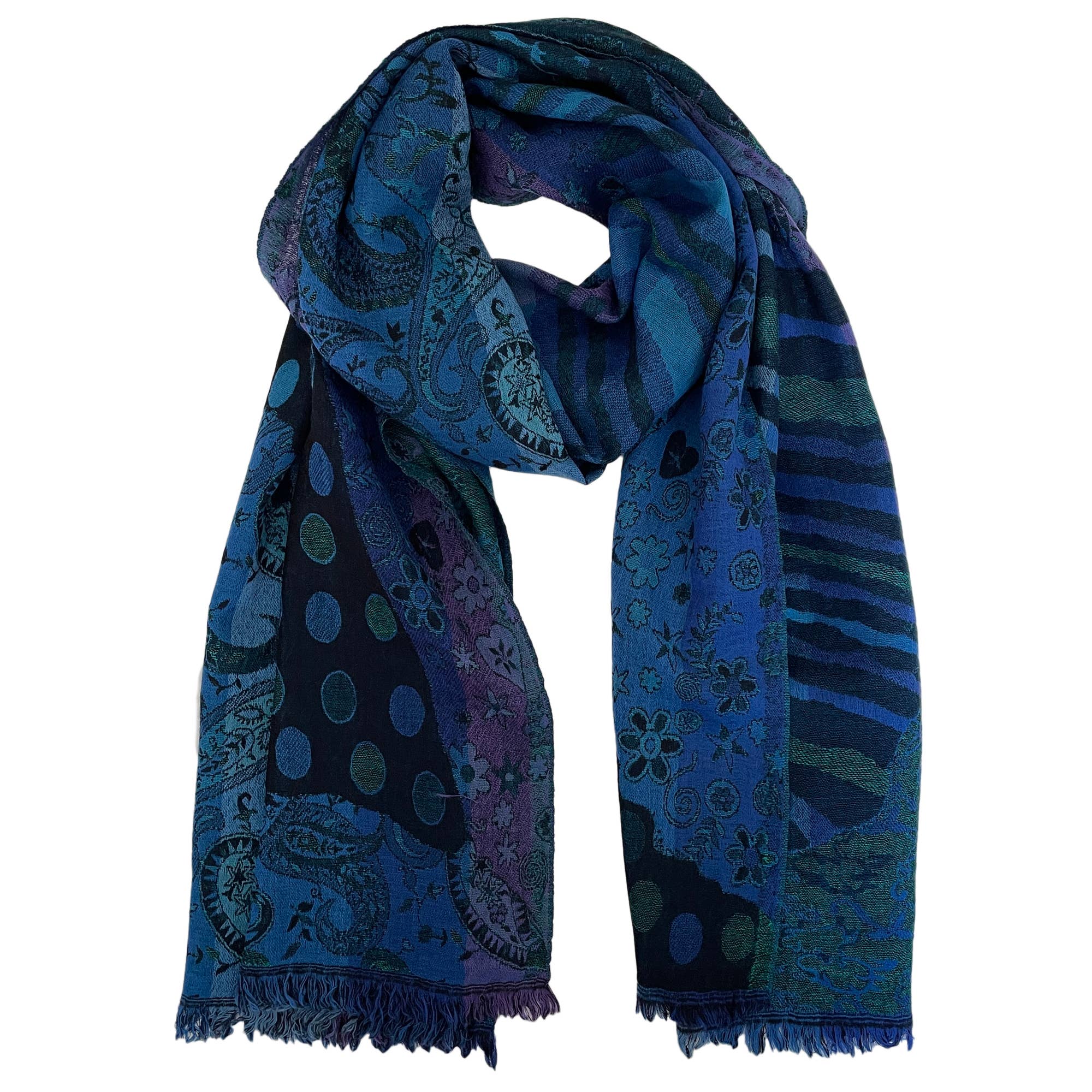 Anna, Blue Scarf