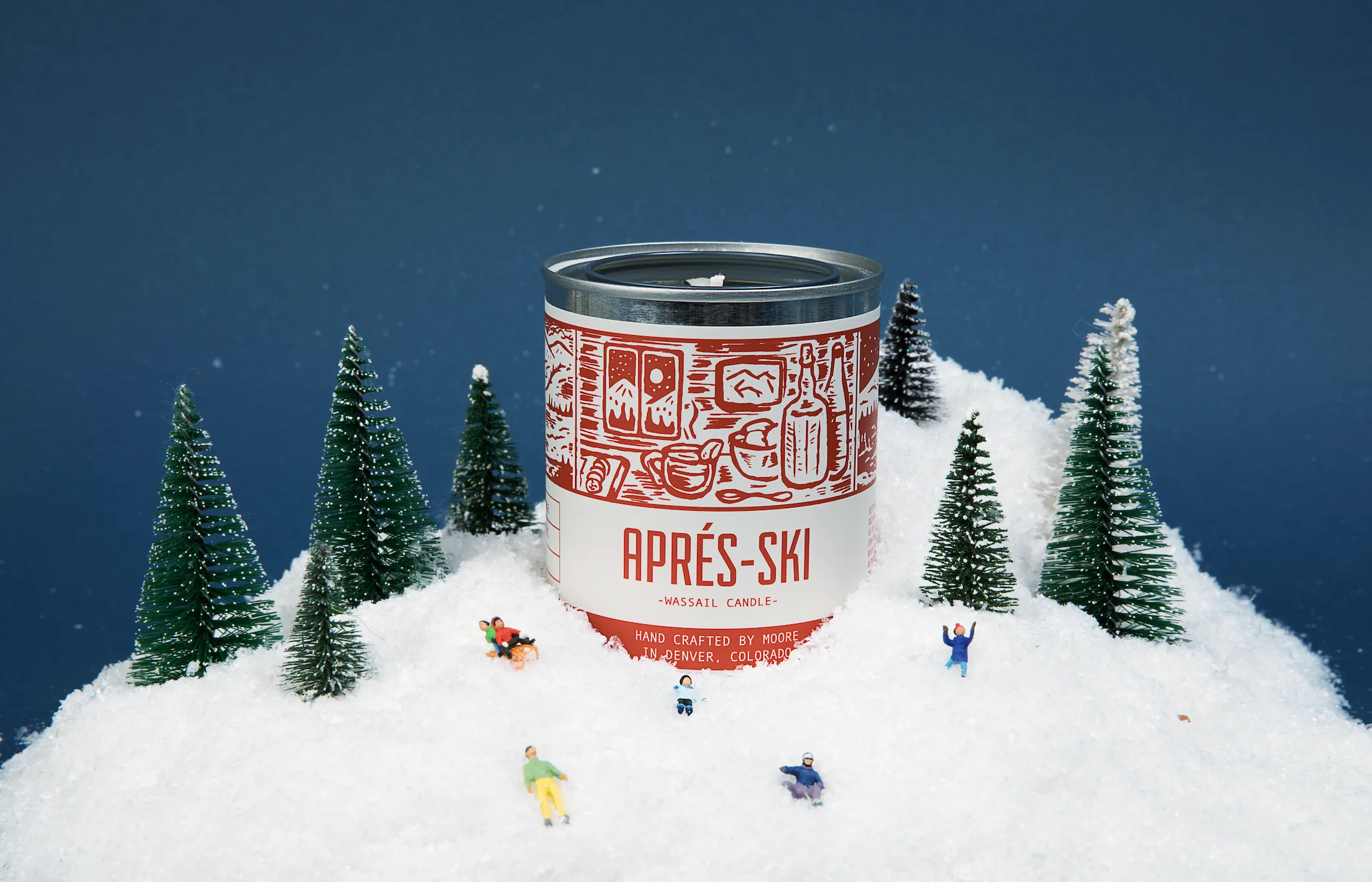 Apré Ski Candle-1/2 Pint - Image 2