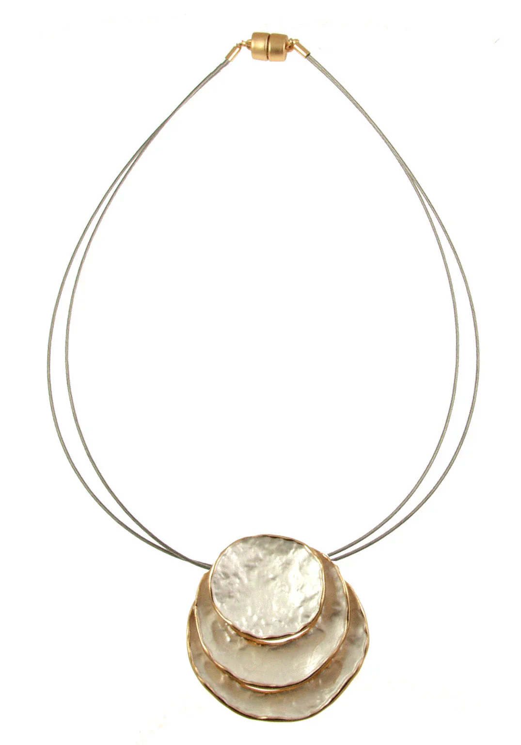 3 Stack Pendant Necklace