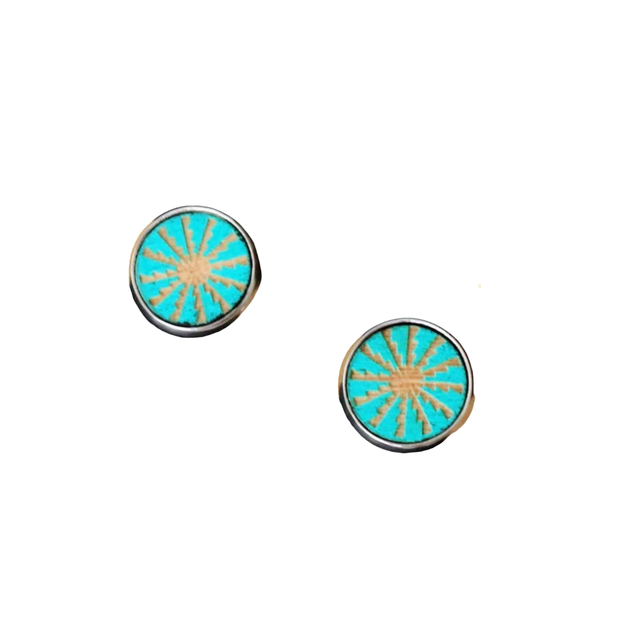 Architectural Stud Earrings