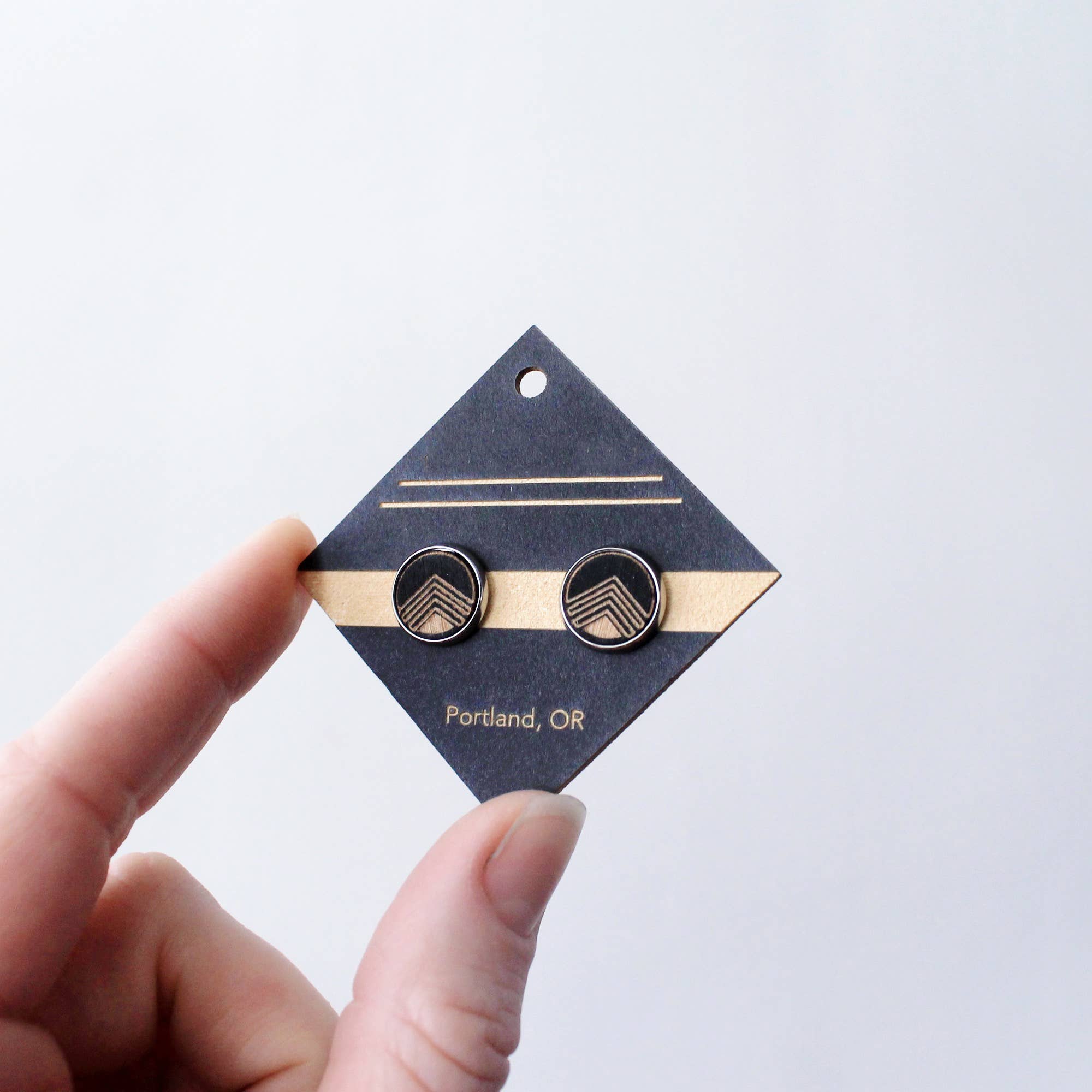 Architectural Stud Earrings - Image 6