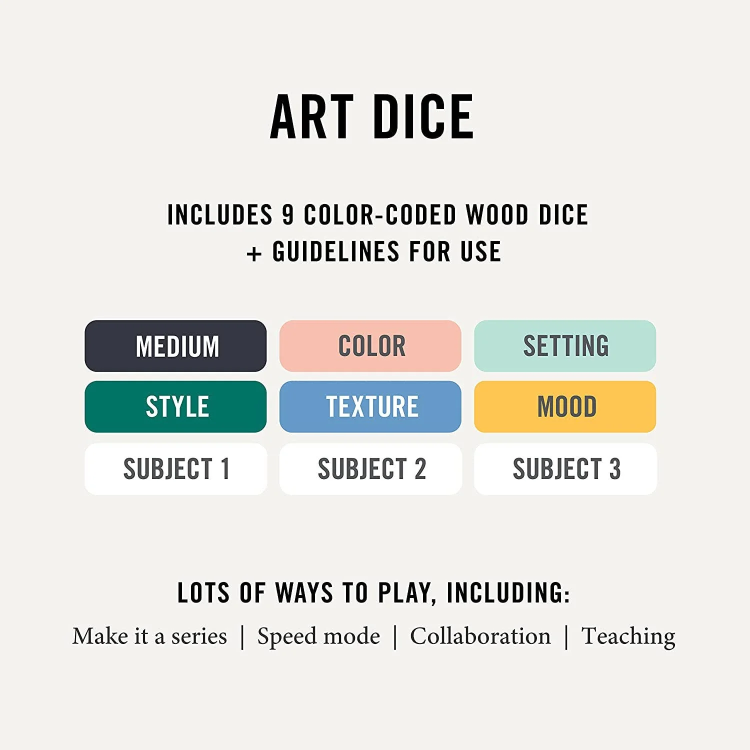 Art Dice - Inspiration for Drawing & Painting - Image 3