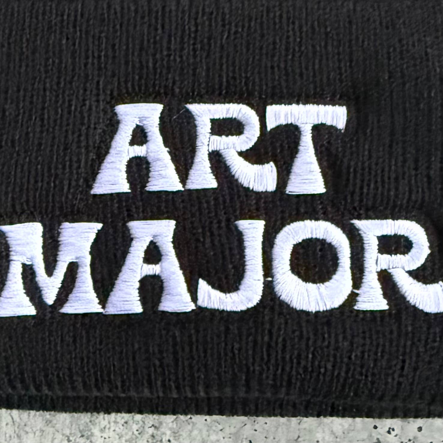 Art Major Winter Knit Cap - Image 2