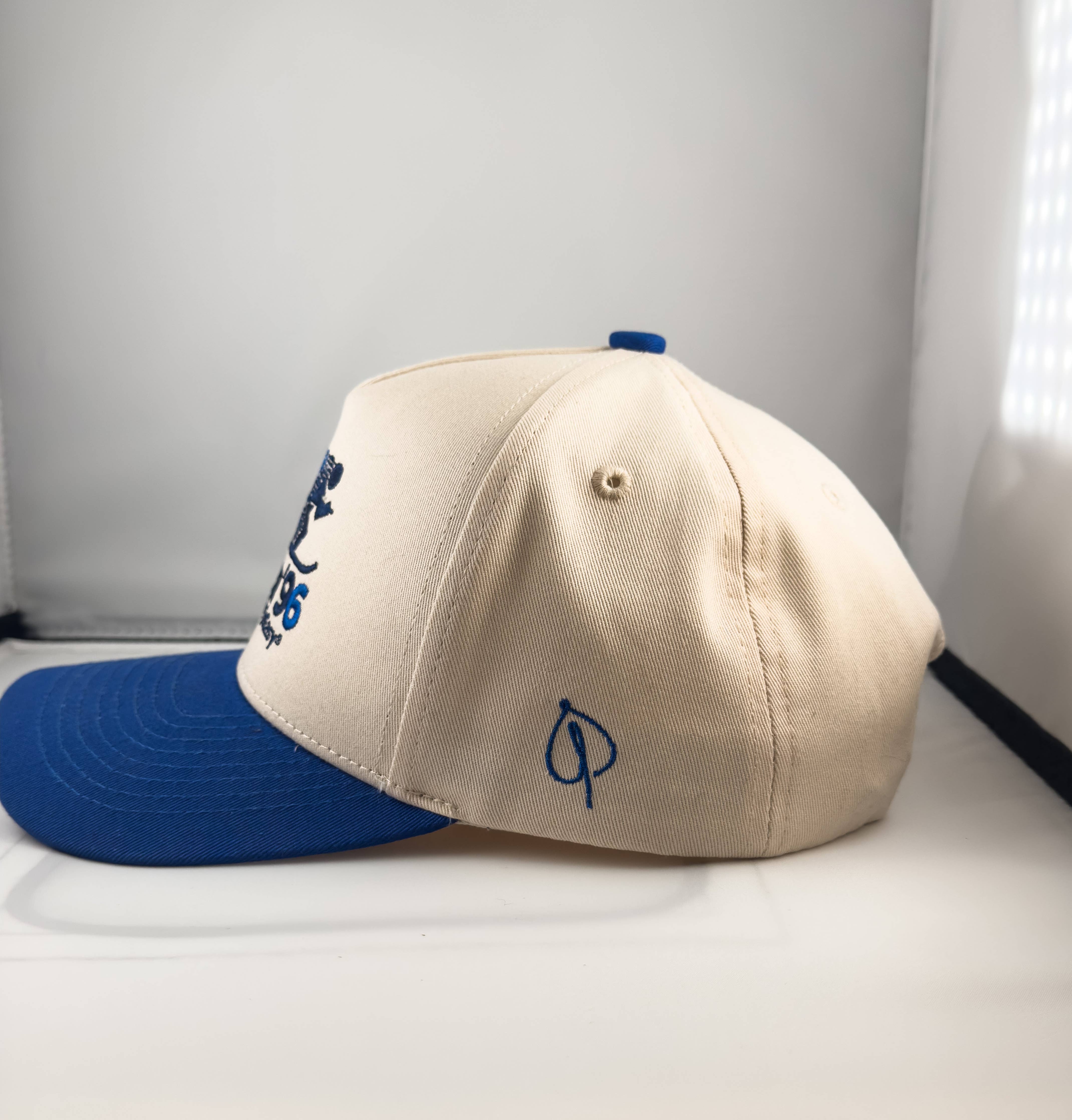Aspen '96 Blue Cream Hat - Image 3