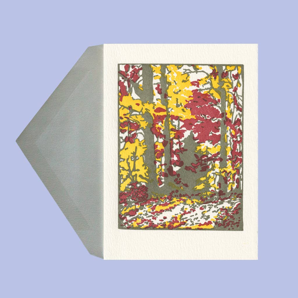 Autumn Road Individual Card - Image 2