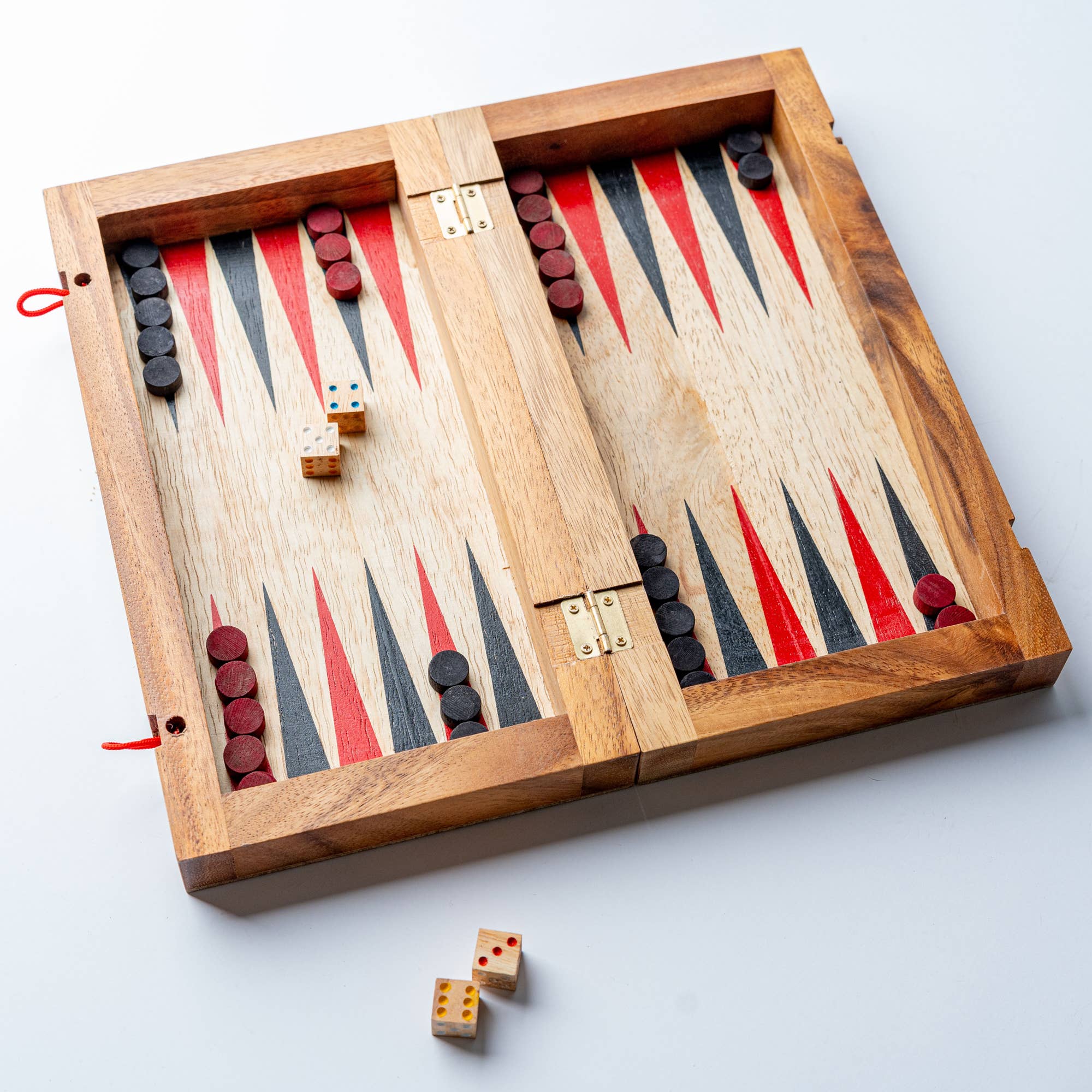 Backgammon Mangowood Game Set - Image 4