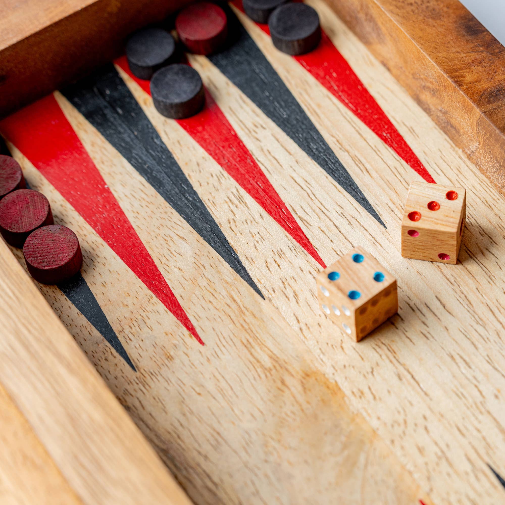 Backgammon Mangowood Game Set - Image 5