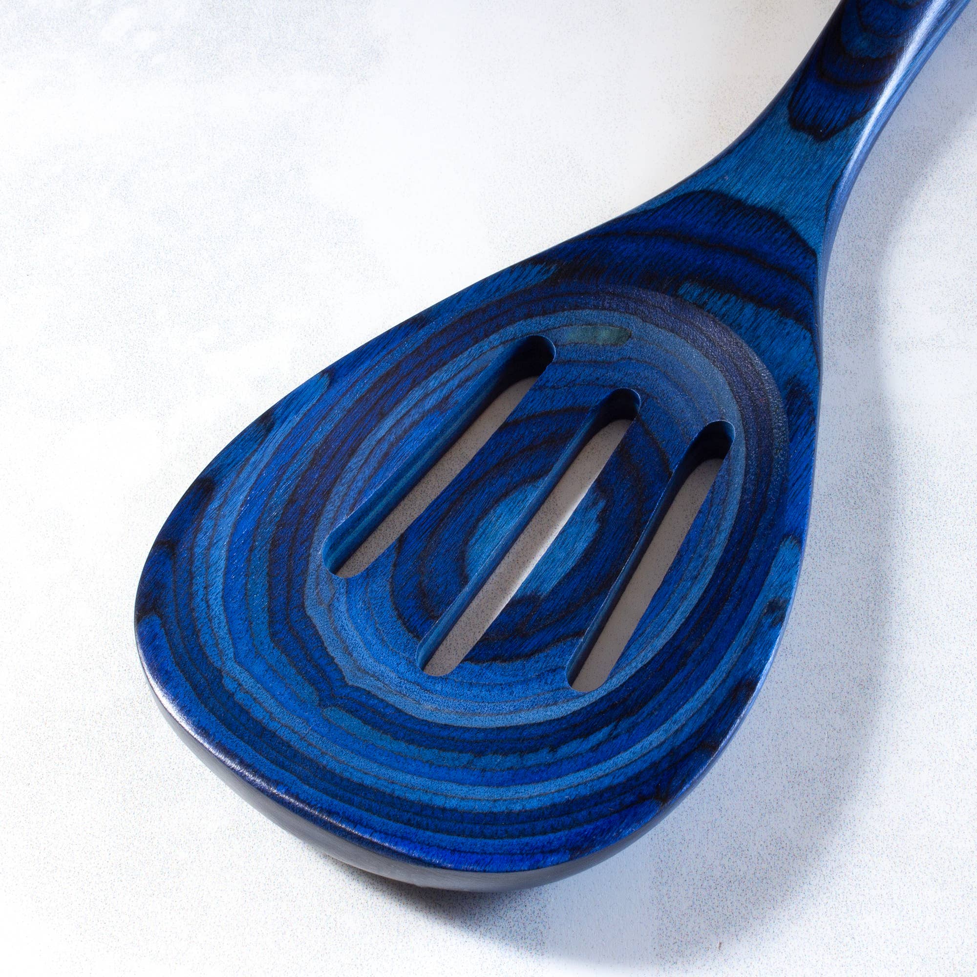 Baltique® Malta Colorful Wooden Slotted Spoon - Image 7