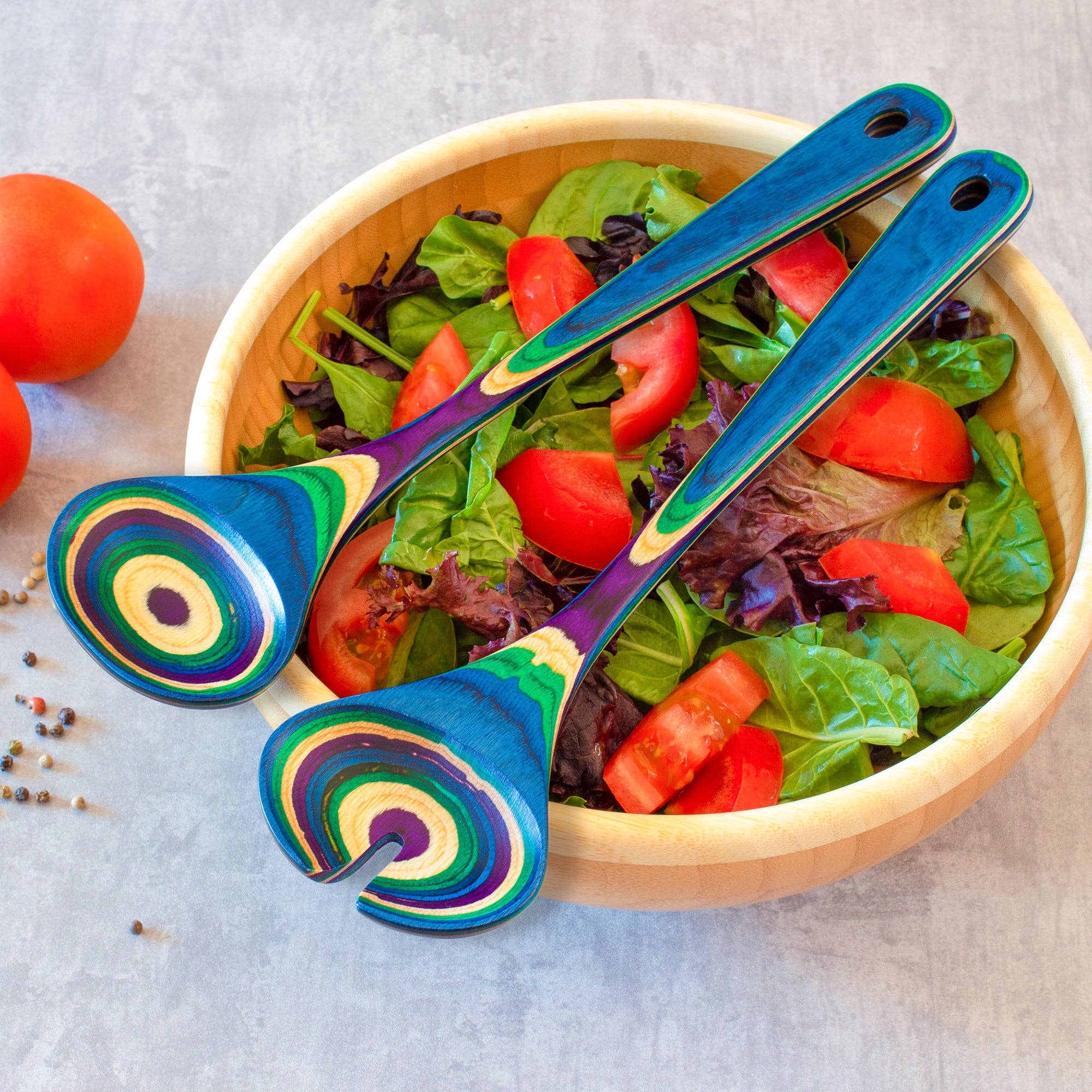 Baltique® Mumbai Collection Salad Salad Serving Utensil Set - Image 3