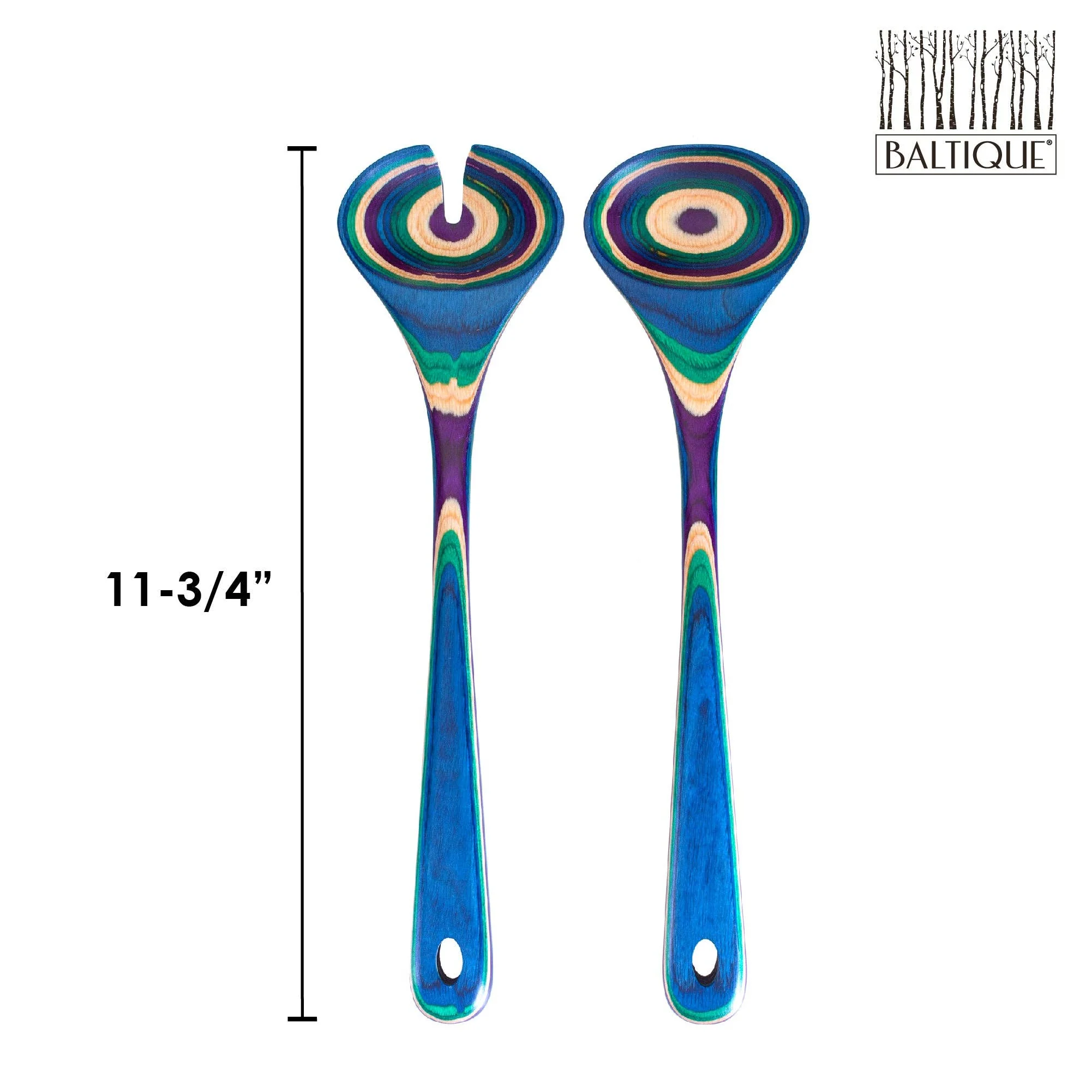 Baltique® Mumbai Collection Salad Salad Serving Utensil Set - Image 8