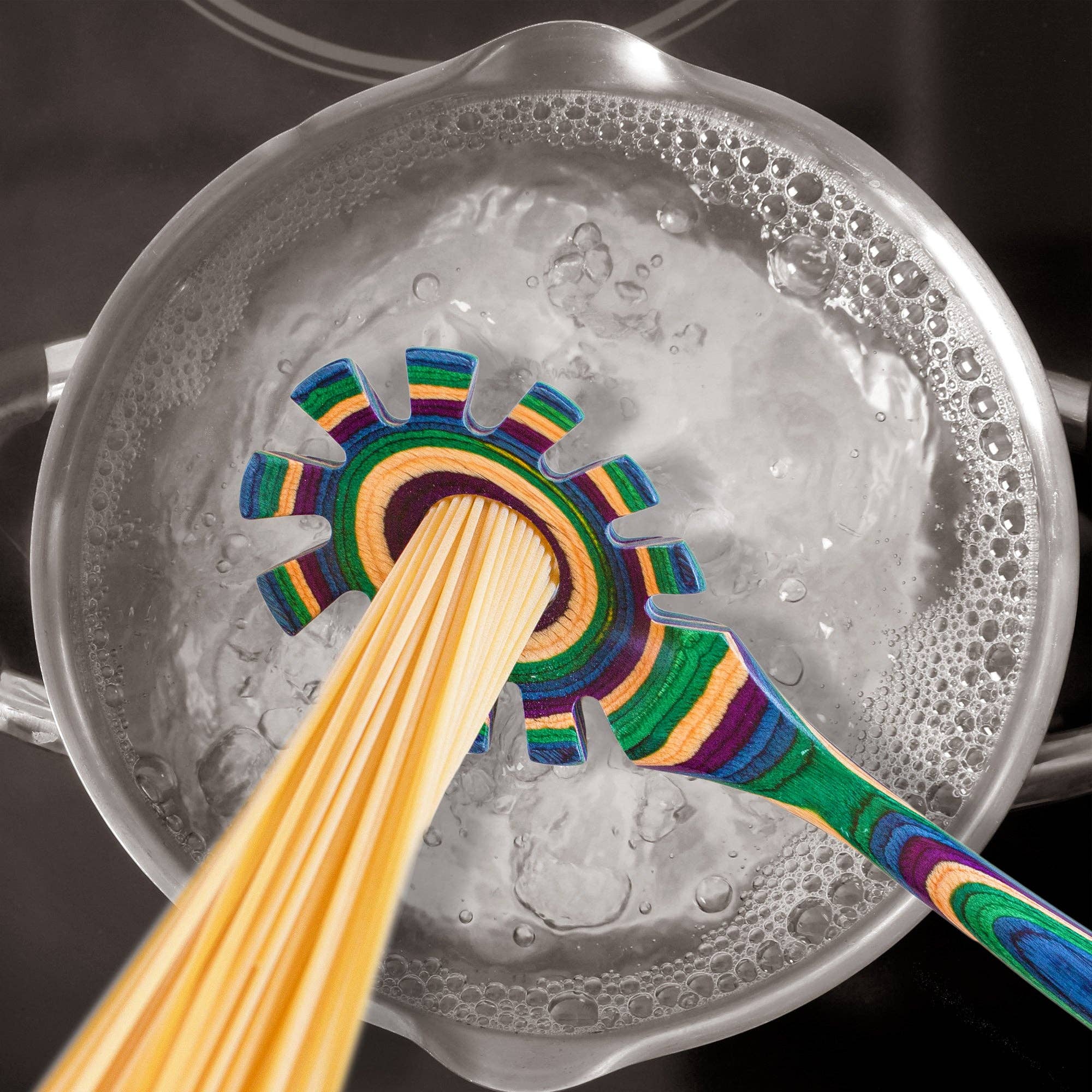 Baltique® Mumbai Collection Spaghetti Serving Spoon - Image 4