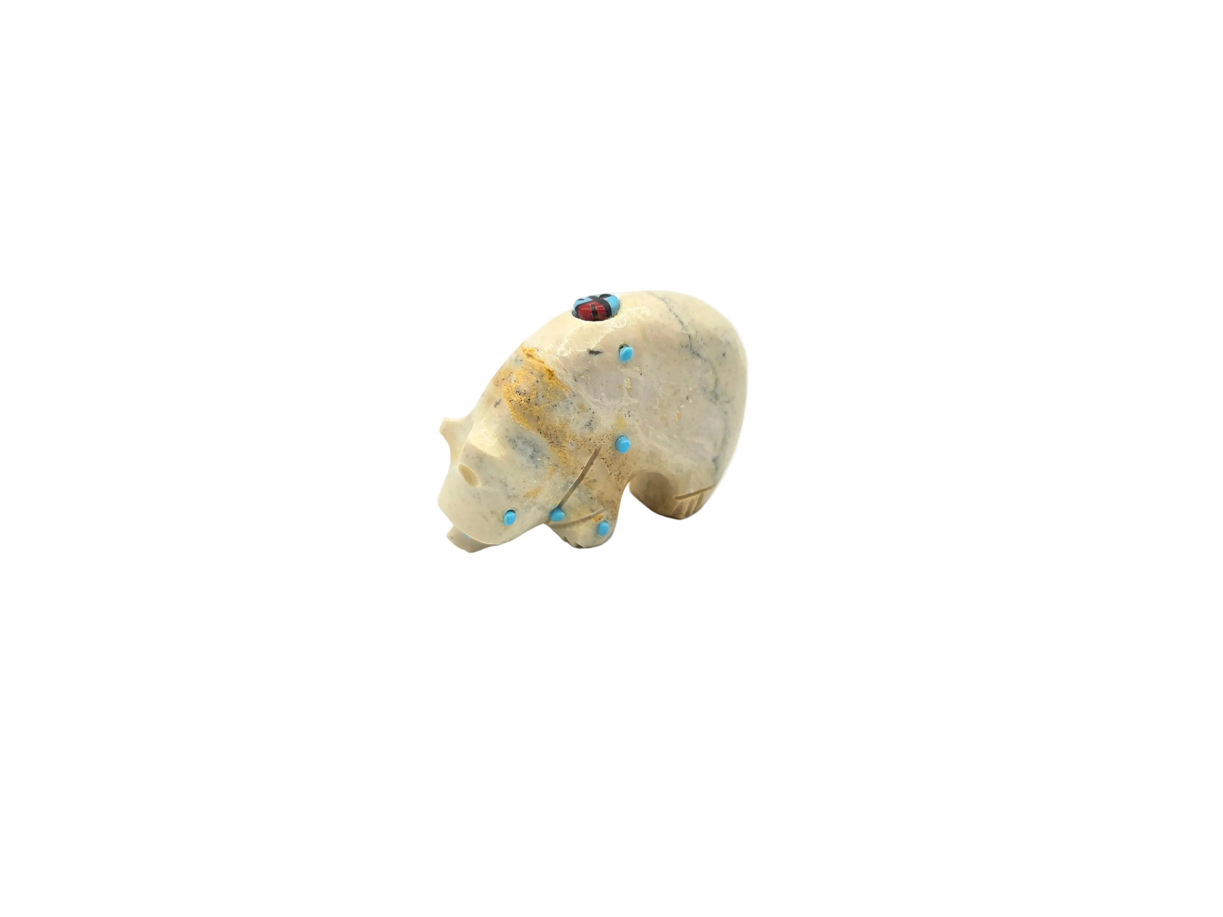 Fish Rock Serpentine Bear by Danette Laate