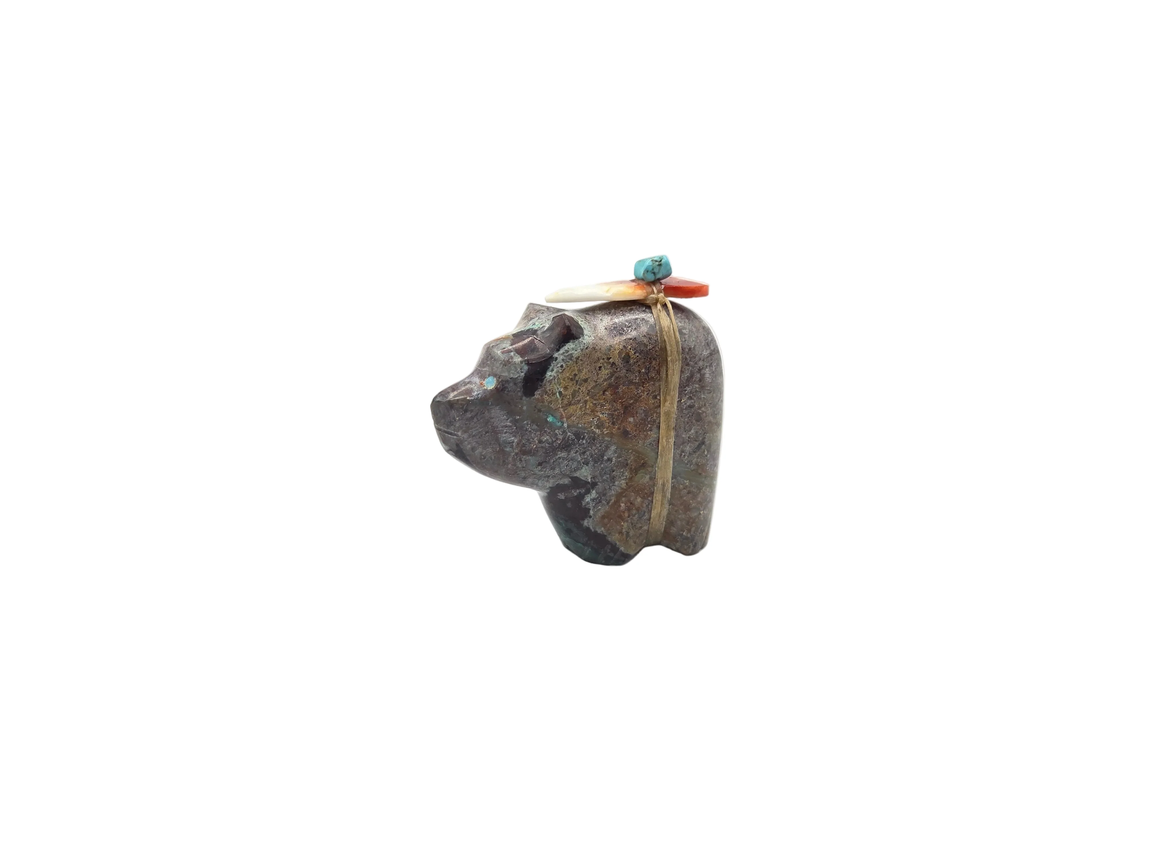 Purple Sodolite Bear by Leland Boone