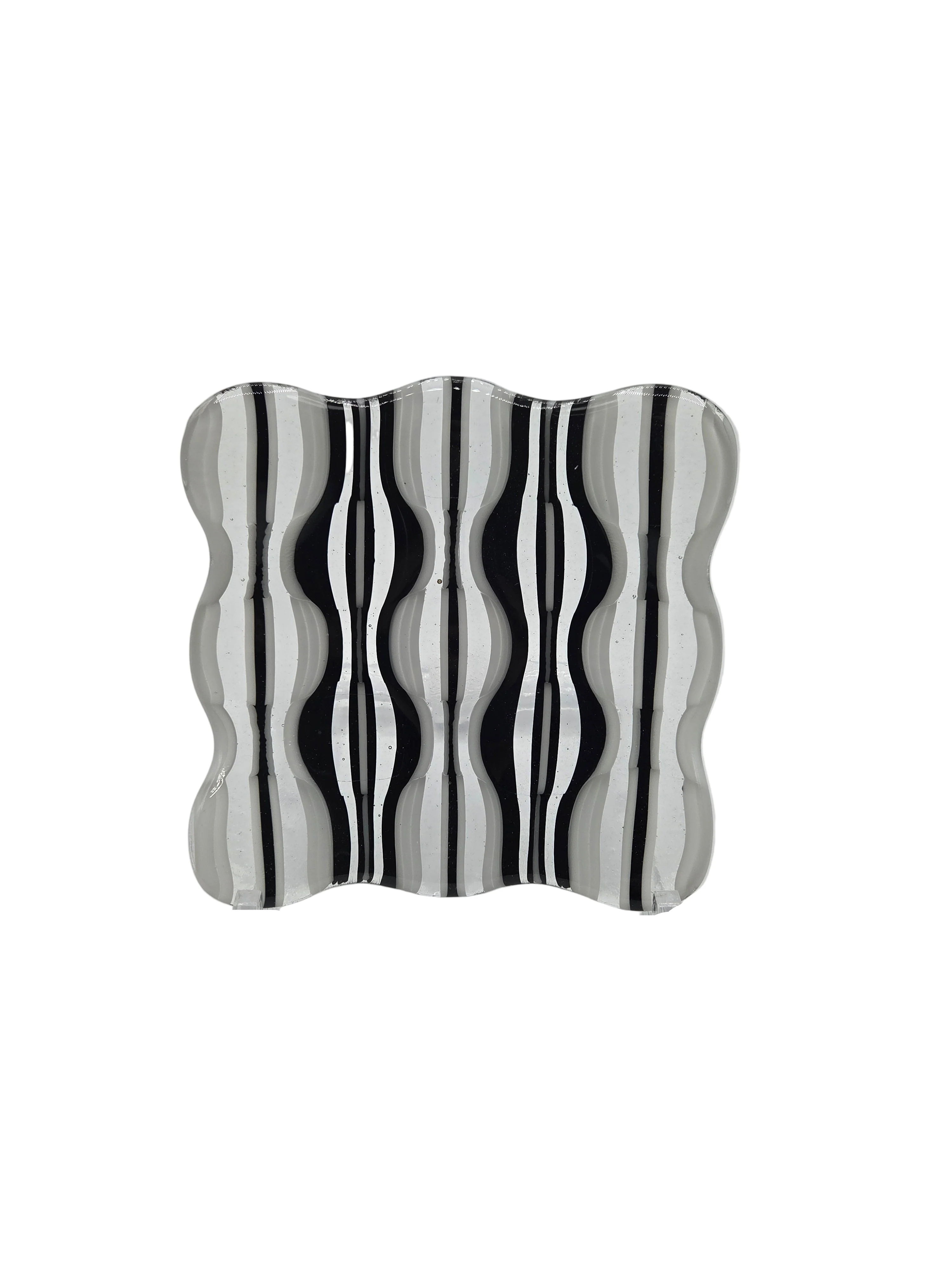 Black & White Optics Fused Glass