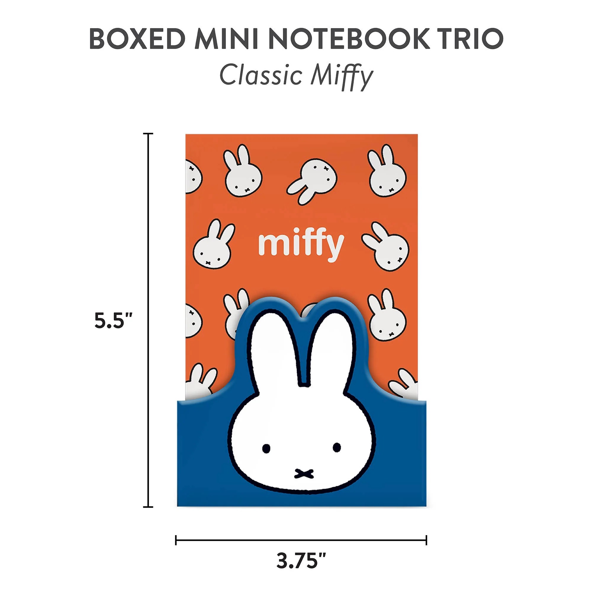 Boxed Mini Notebook Trio Classic Miffy - Image 4