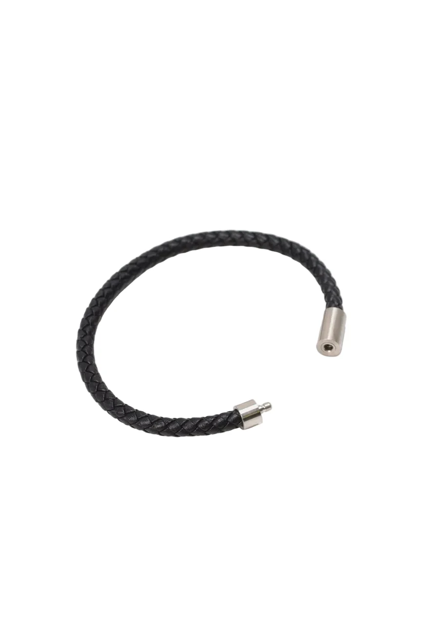 Braided Leather Bracelet - Image 2