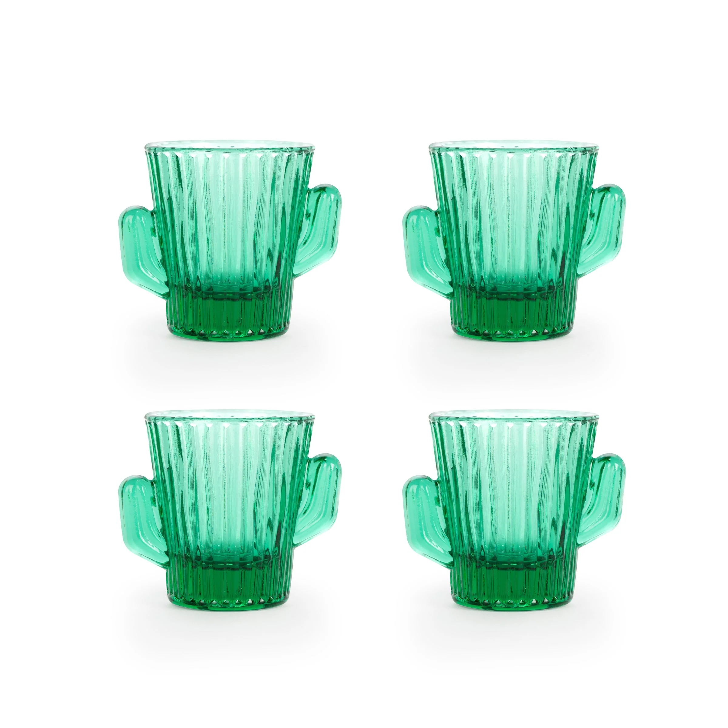 Cactus Shot Glasses Set 4