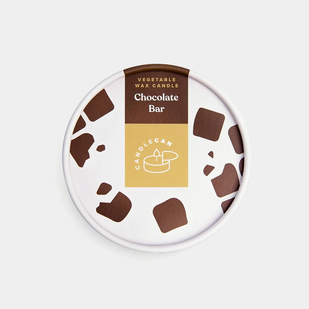 Chocolate Scented Candle In A Tin - Image 3