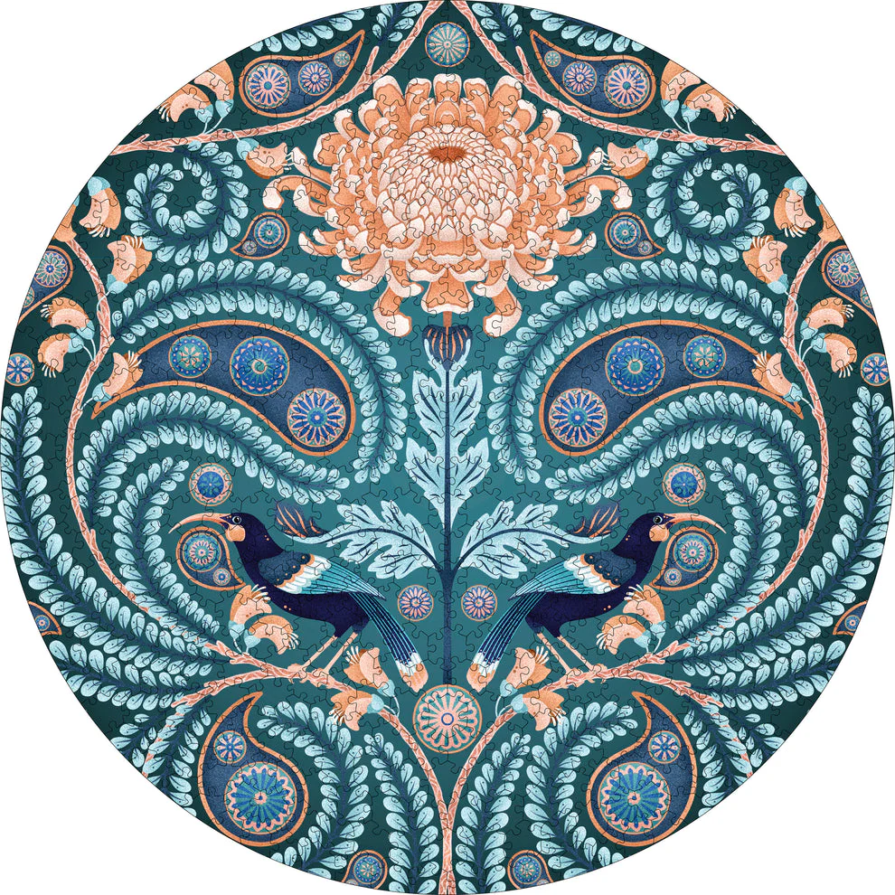 Catherine Marion: Huia and Chrysanthemum 500-Piece Circular - Image 2