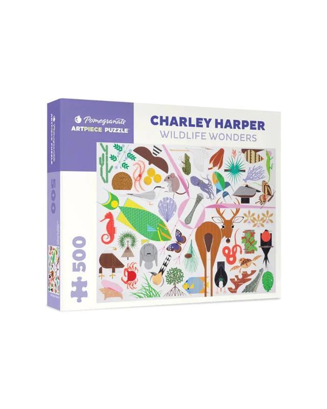 Charley Harper: Wildlife Wonders 500 Piece Puzzle