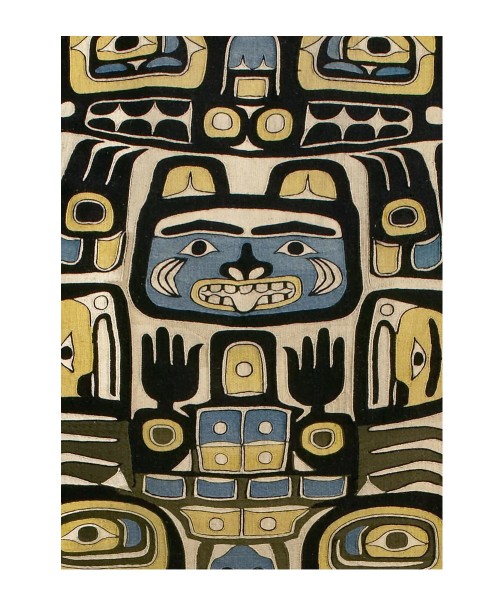 Clara Newman Benson: Chilkat Shirt Postcard