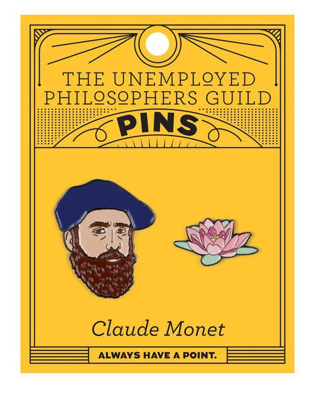 Claude Monet Enamel Pin Set