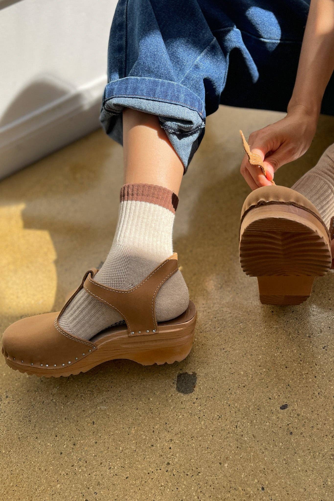 Color Block Girlfriend Socks - Image 2