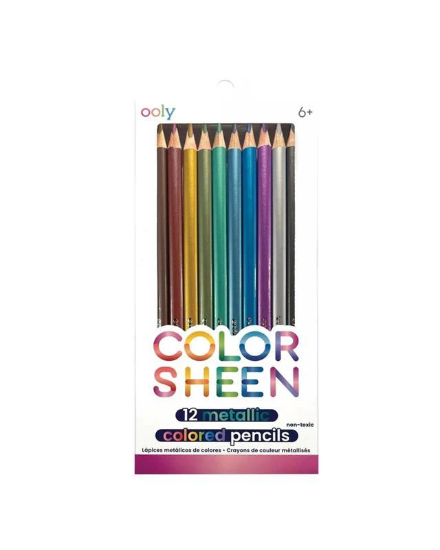 Color Sheen Metallic Colored Pencils