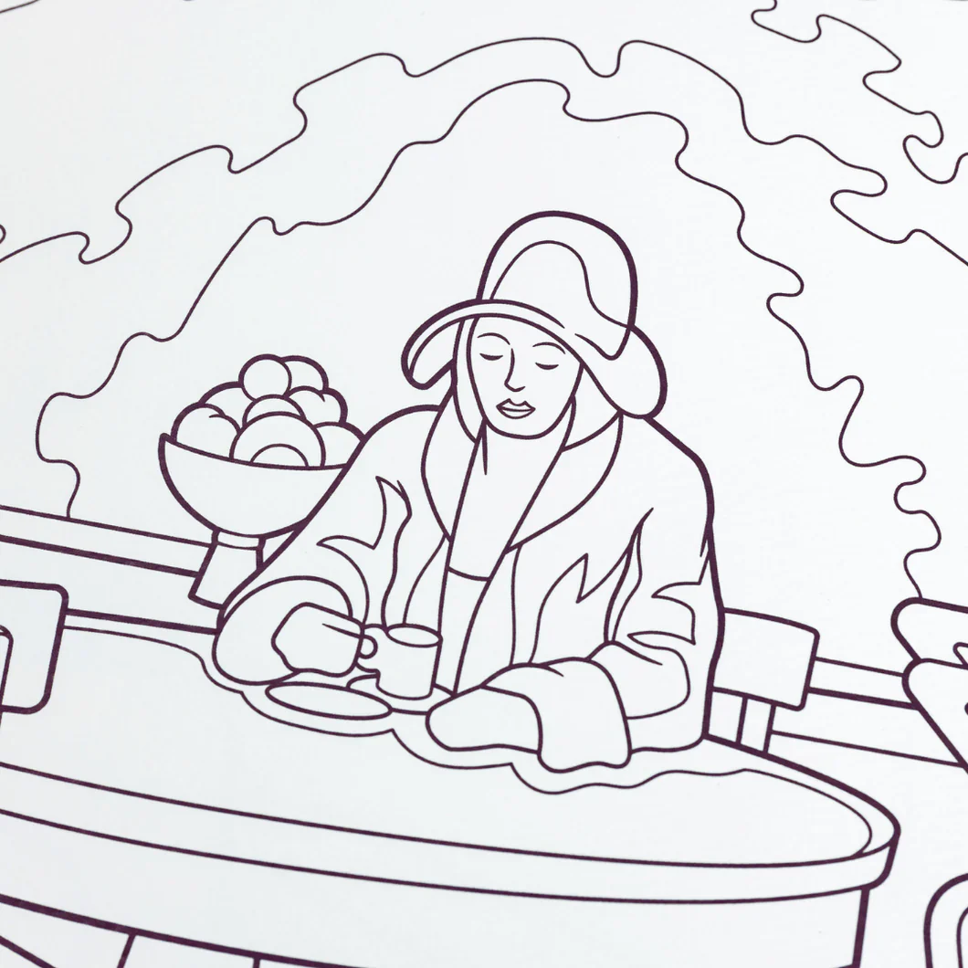 Edward Hopper Coloring Book - Image 2
