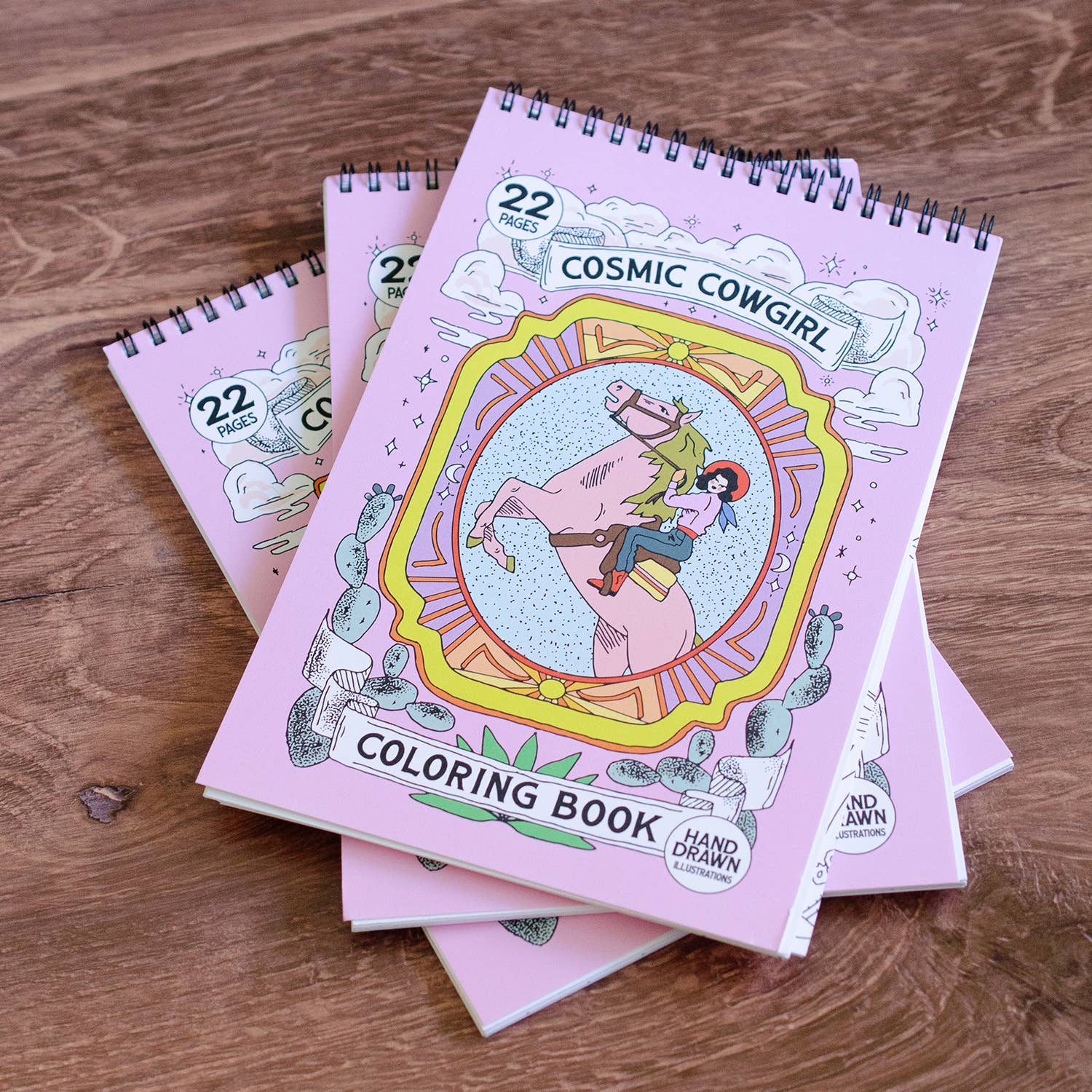 Cosmic Cowgirl Premium Coloring Book - Image 6