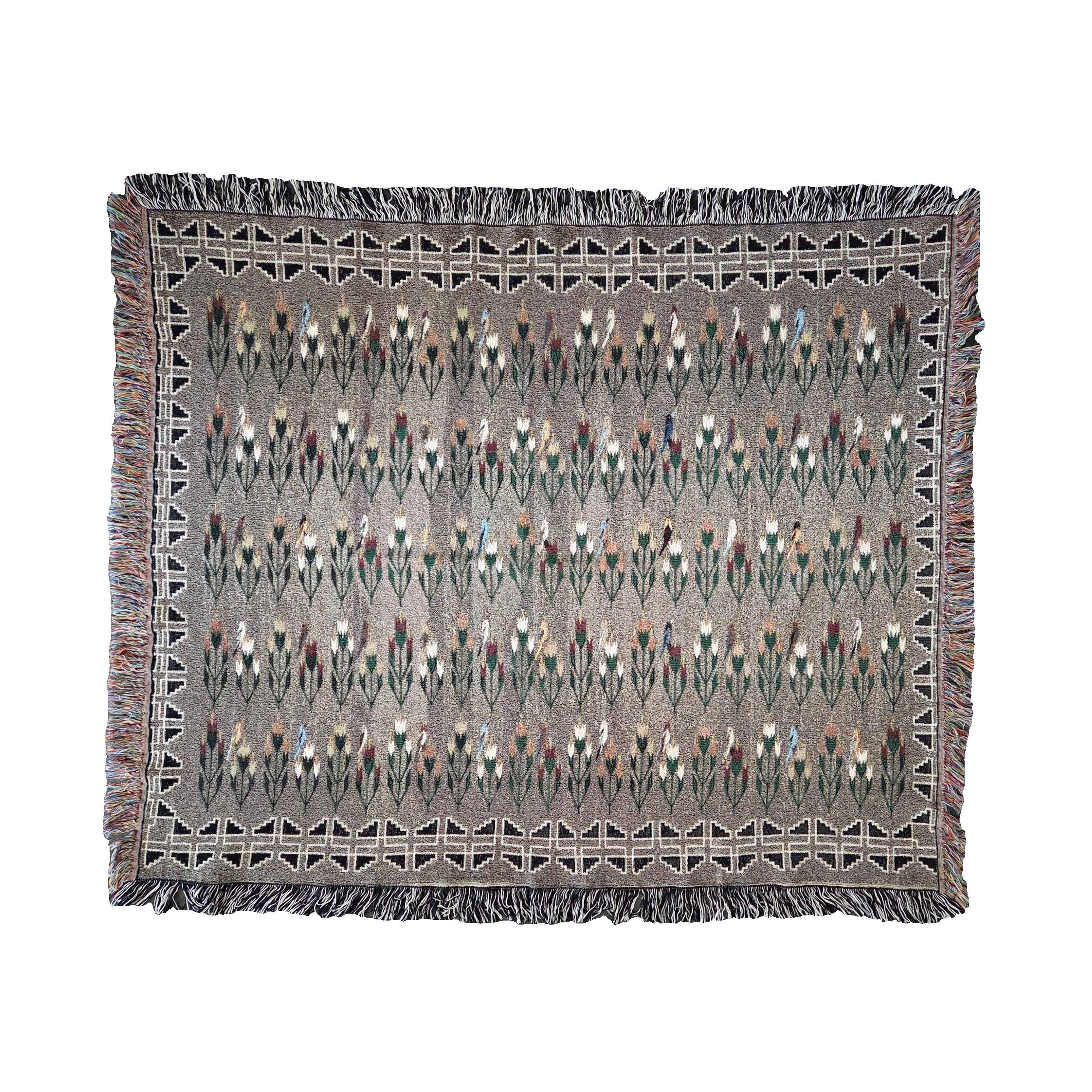 Cotton Throw Blanket Navajo Rug