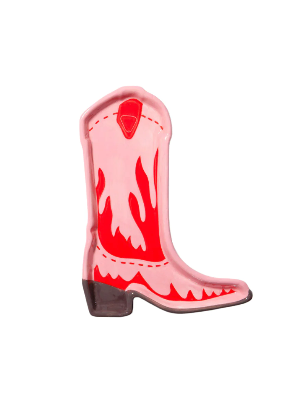 Cowboy boot trinket tray