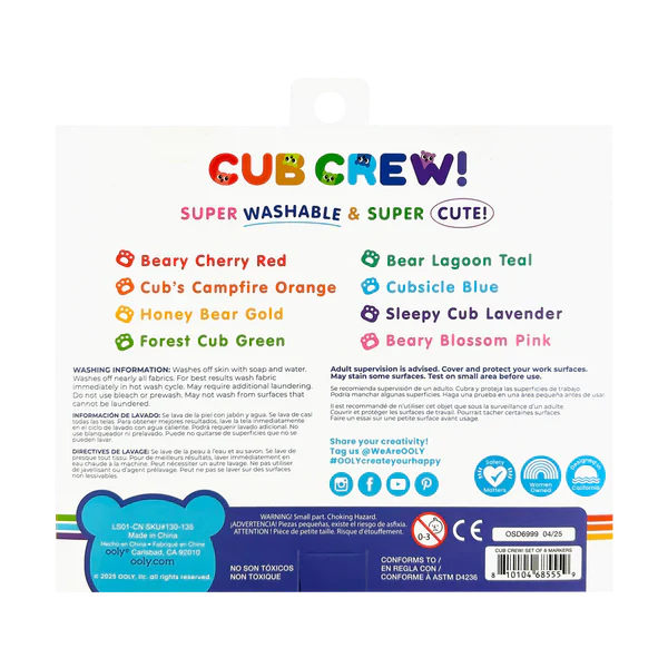 Cub Crew: Markers (Set of 8) - Image 4
