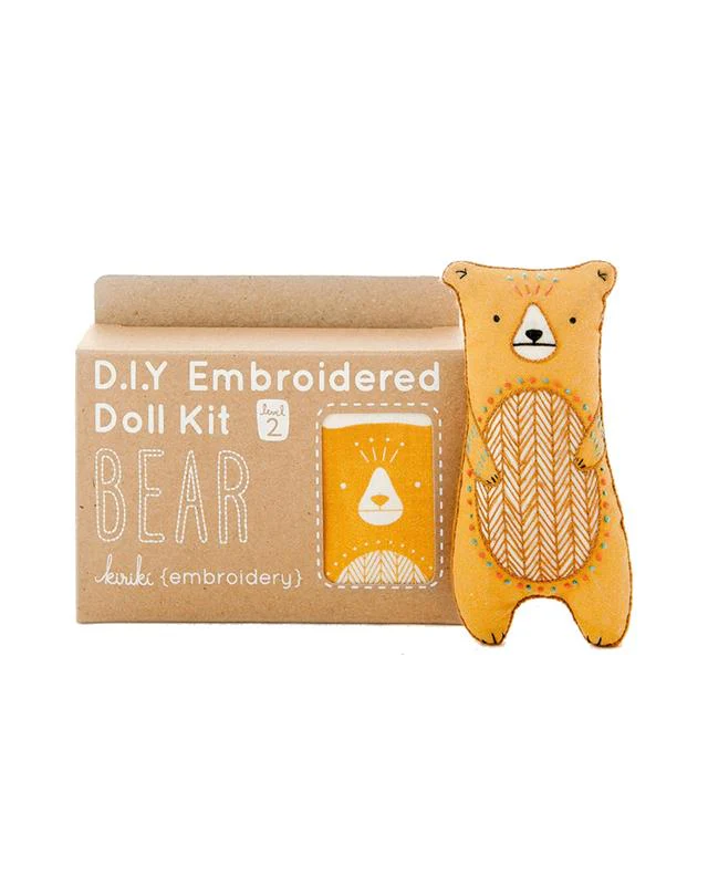 D.I.Y Embroidered Doll Kit - Image 3