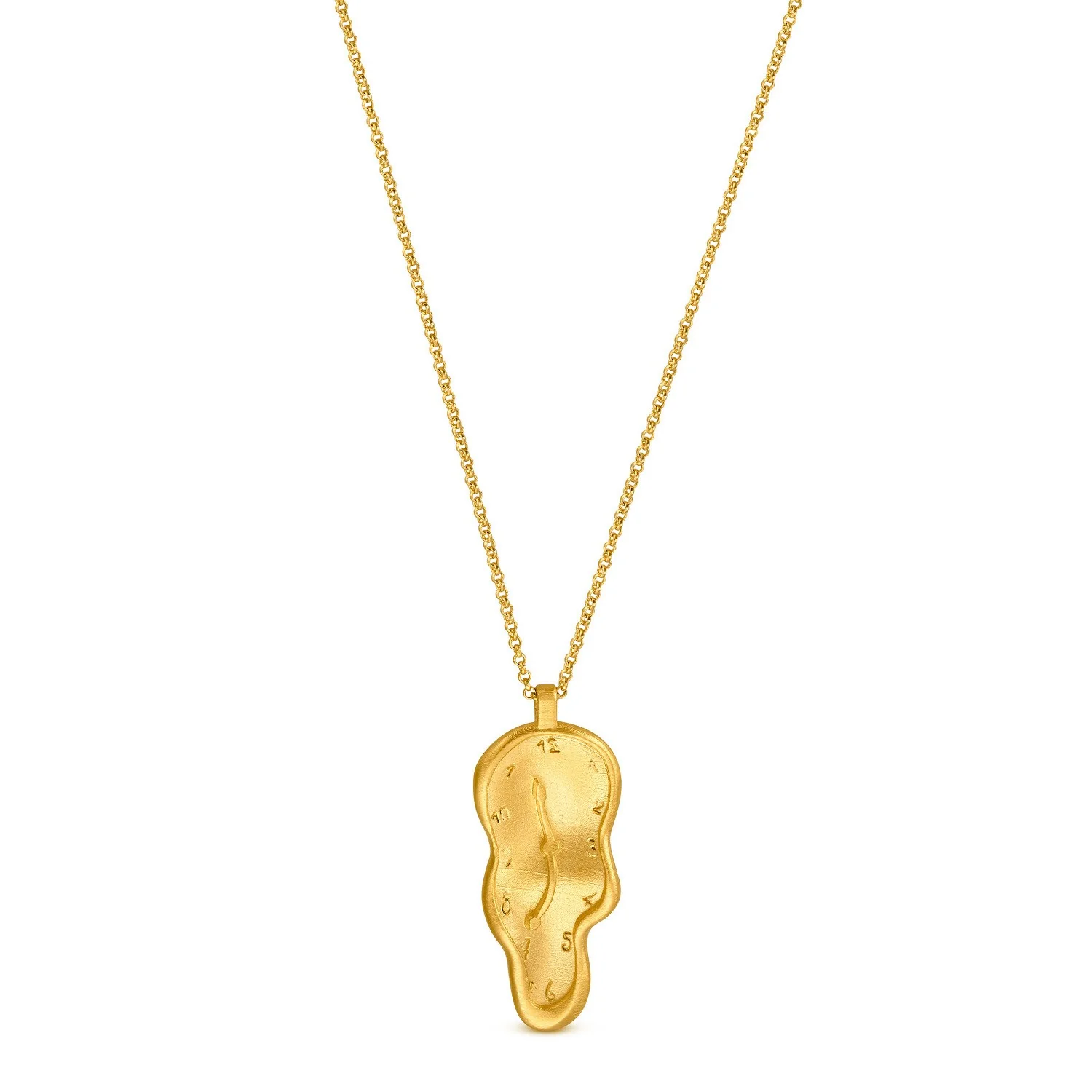 Dali Clock Necklace