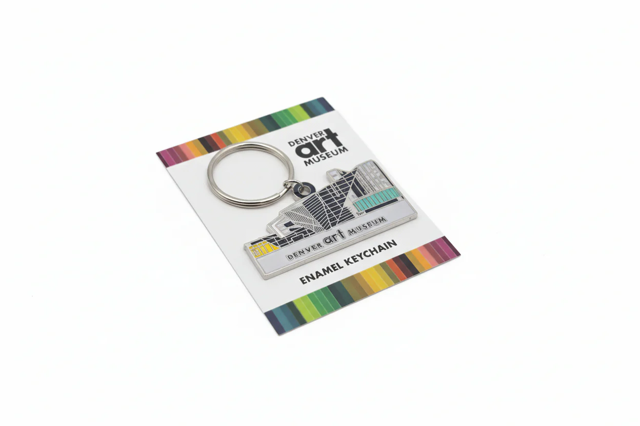 DAM Skyline Enamel Keychain - Image 2