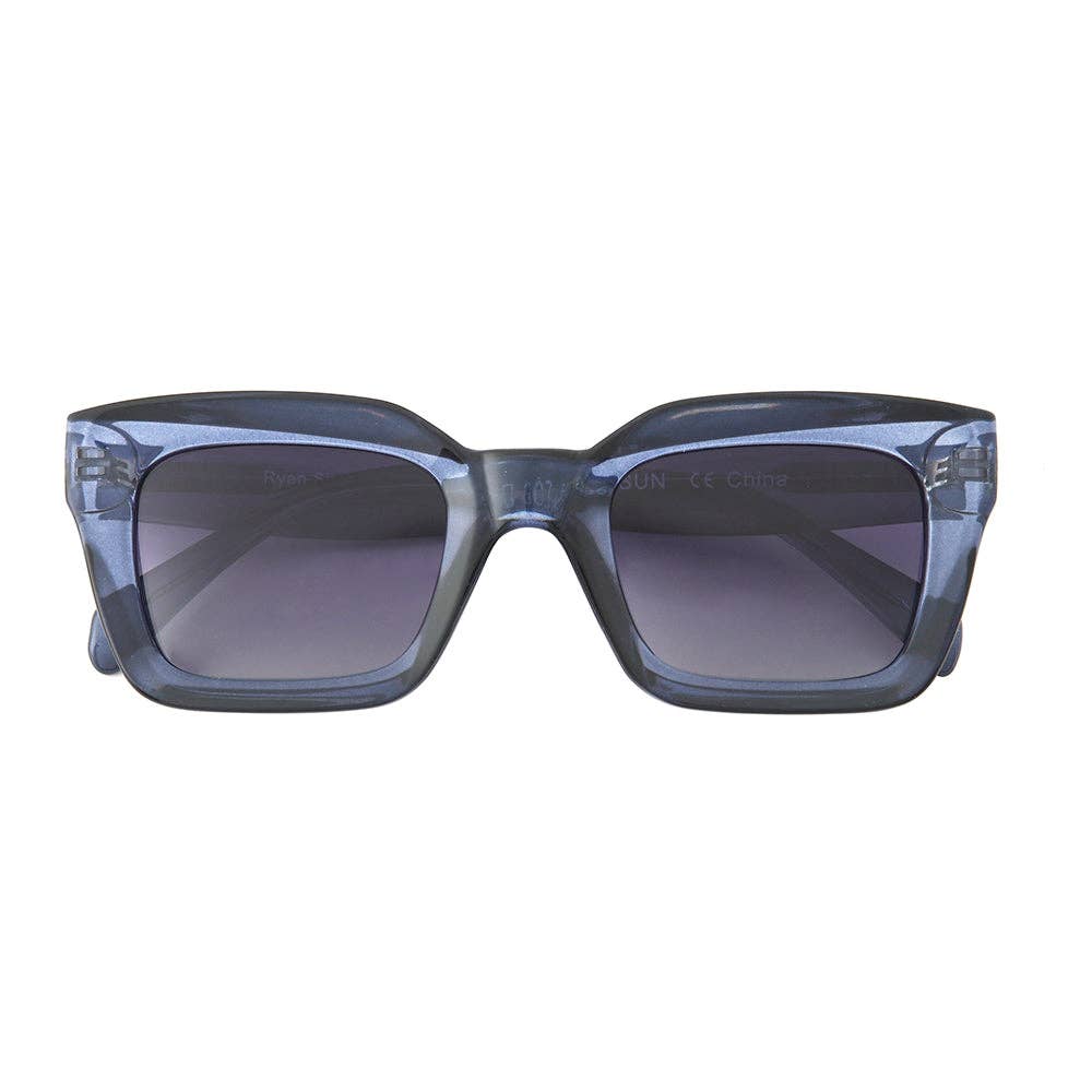 DELPHI | Transparent Blue / Smokey Lens | Polarized Sunglass - Image 4