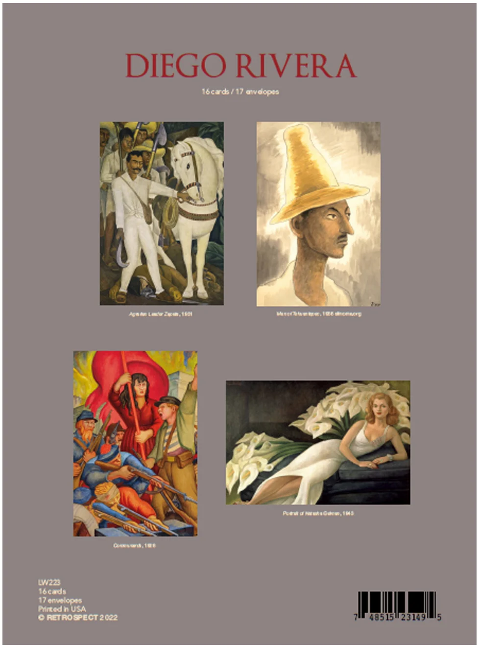 Diego Rivera Boxed Notecards - Image 2